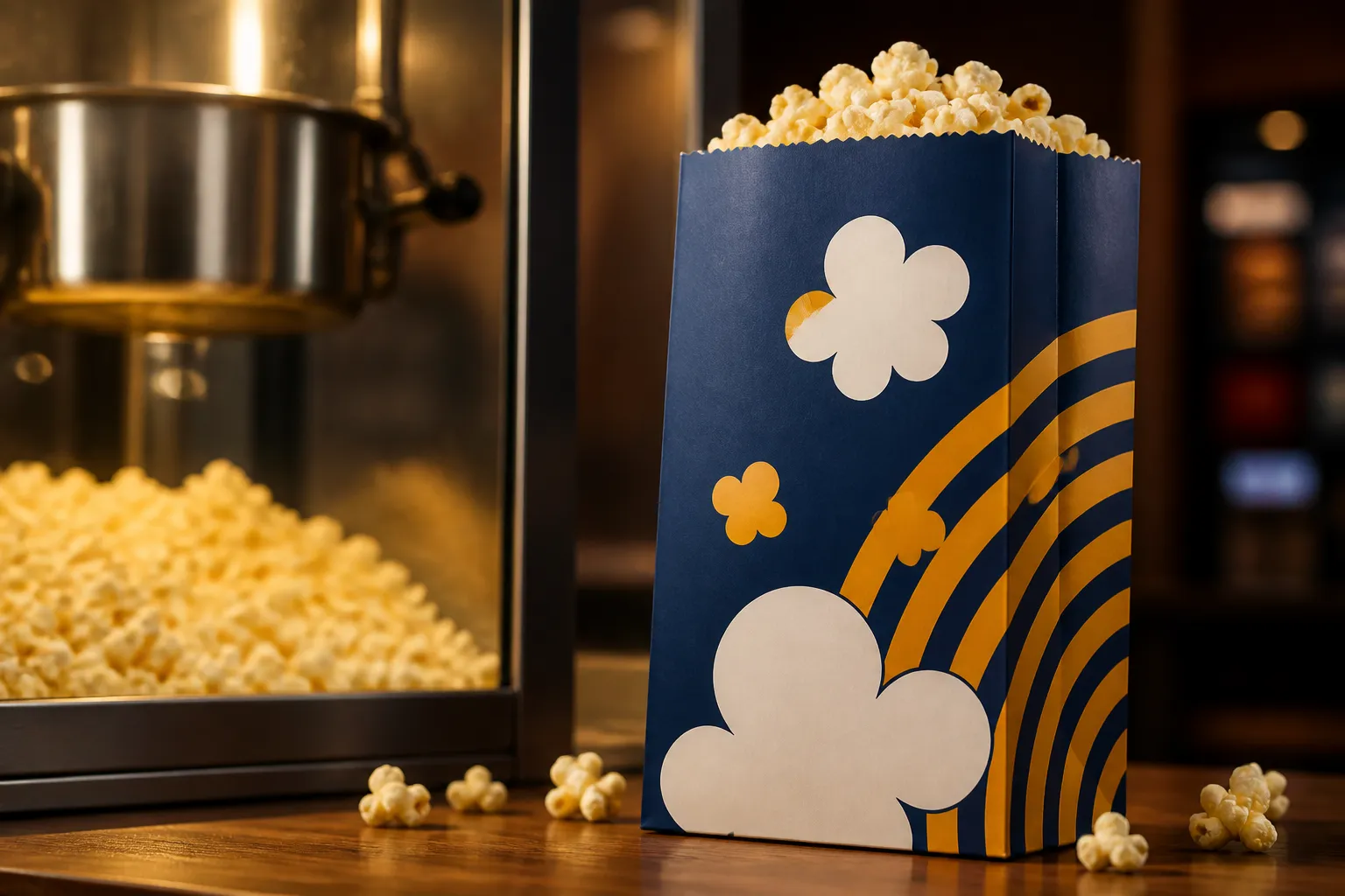 Branded Popcorn Machine Hire gallery