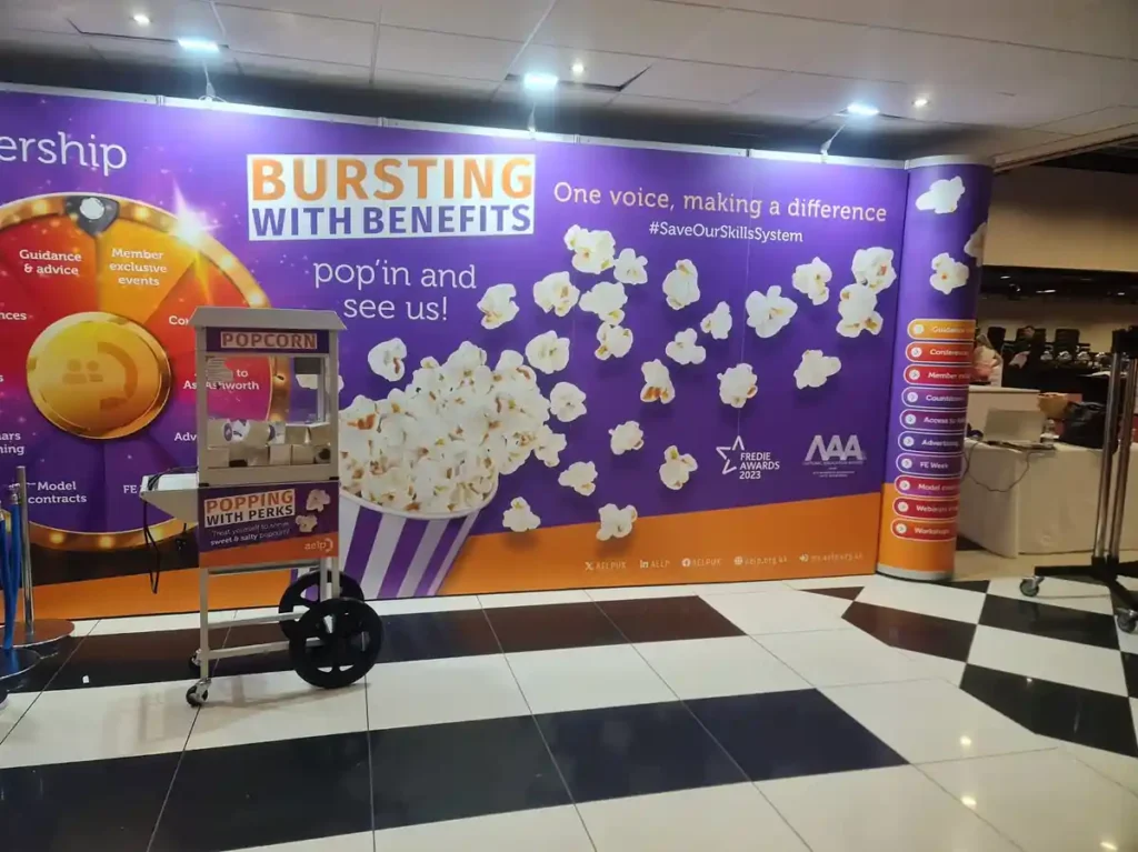 branded-popcorn-machine-hire-richmond-stand-10